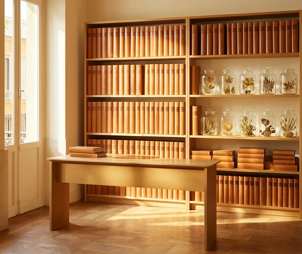 Vitalidad Natural editorial office atmosphere