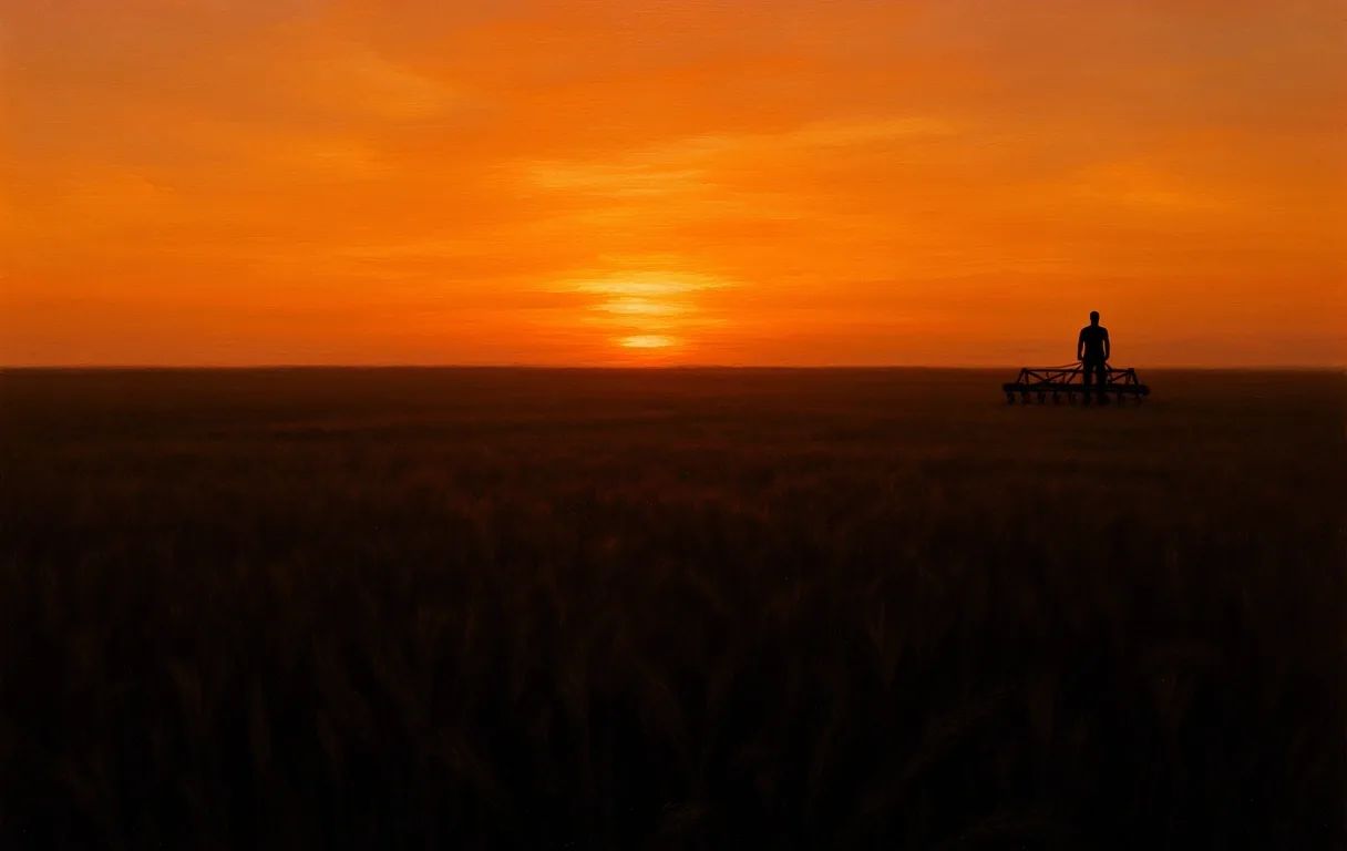 Traditional sunset