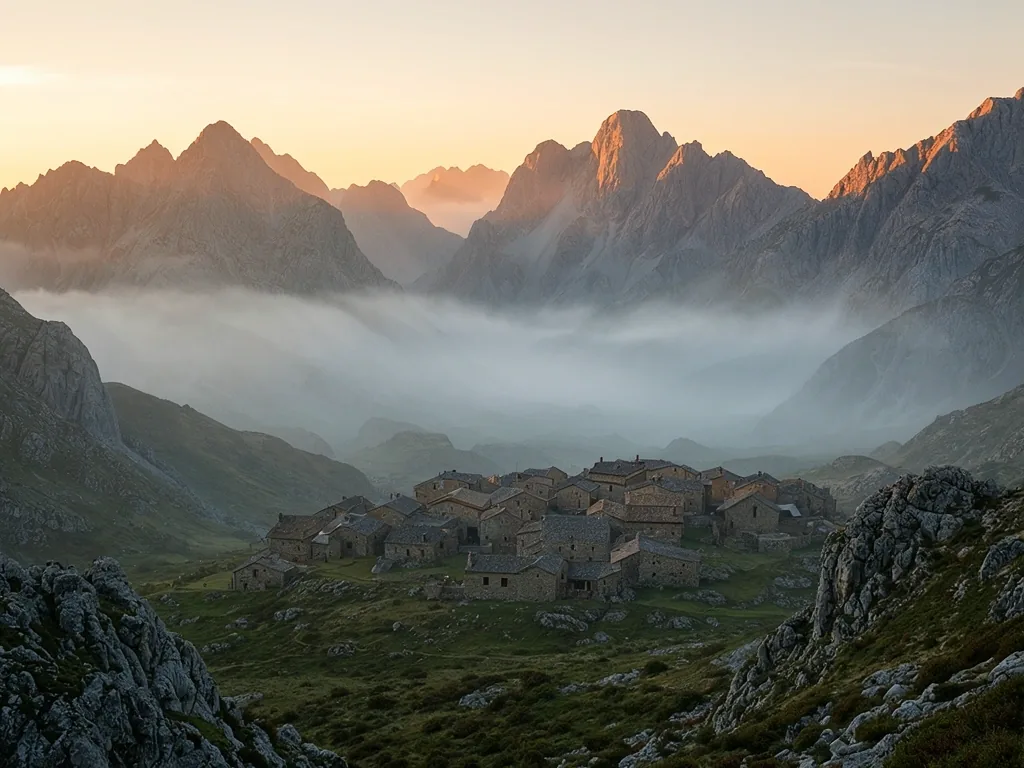 Pyrenees mountain range